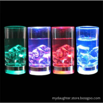Flashing Liquid Activated Shot Glass Cup, LED Flashing Mug, LED Flashing Cup